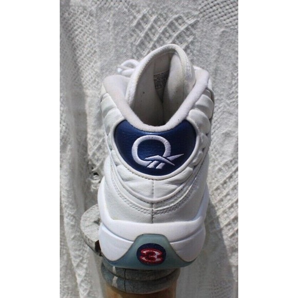 Size 11.5 - Reebok Question Mid 2016 White - Picture 7 of 11